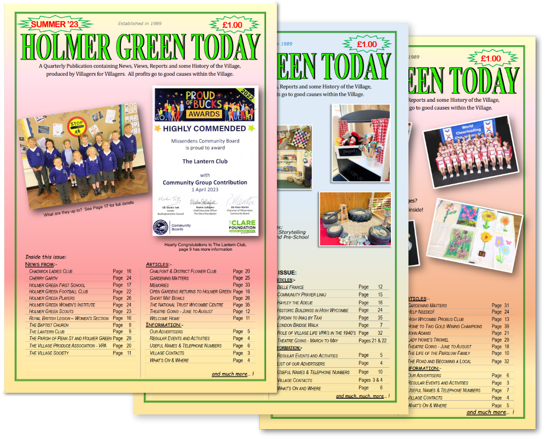 Holmer Green Today Magazine