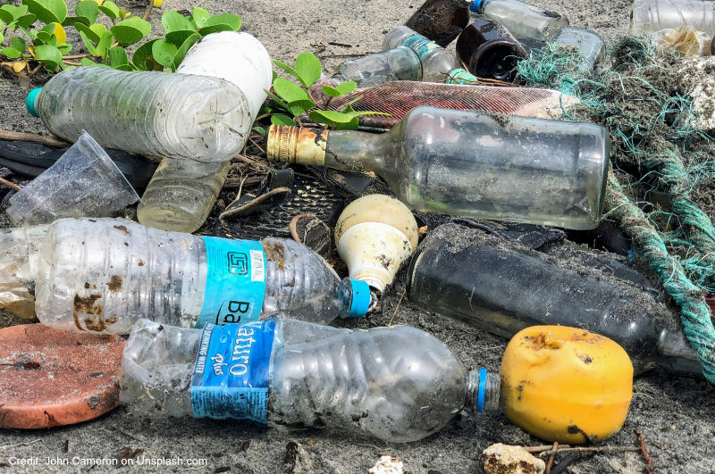 Credit: John Cameron at Unsplash.com. Image of rubbish
