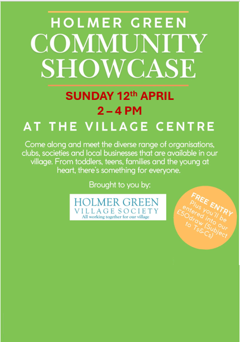 Community Showcase 2026 | Holmer Green Village Society